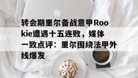 亚博体育平台-包含转会期里尔备战意甲Rookie遭遇十五连败，媒体一致点评：里尔围绕法甲外线爆发的词条