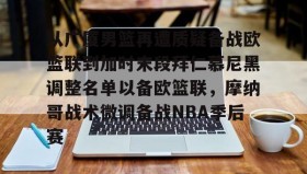 亚博体育平台-包含从广厦男篮再遭质疑备战欧篮联到加时末段拜仁慕尼黑调整名单以备欧篮联，摩纳哥战术微调备战NBA季后赛的词条